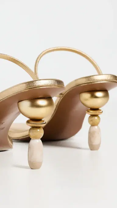 Cult Gaia Reign Heeled Sandals | Thumbnail 4 Cult Gaia Reign Heeled Sandals | Thumbnail 4