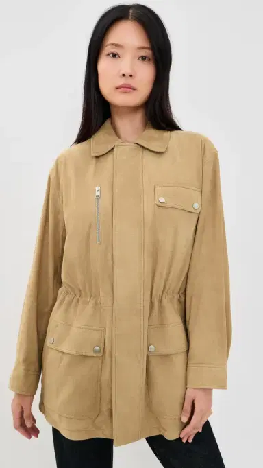 Frame The Suede Safari Jacket | Thumbnail 2 Frame The Suede Safari Jacket | Thumbnail 2