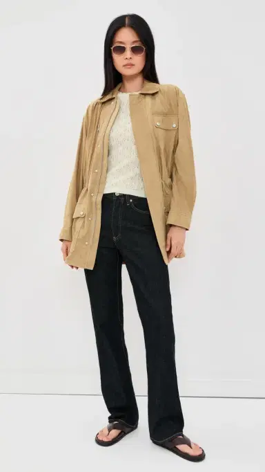 Frame The Suede Safari Jacket | Thumbnail 5 Frame The Suede Safari Jacket | Thumbnail 5