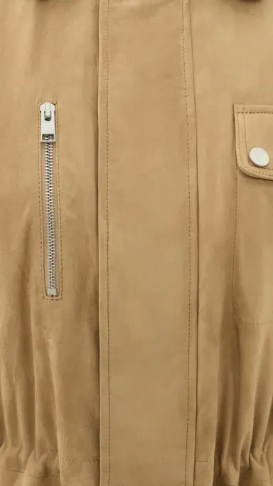 Frame The Suede Safari Jacket | Thumbnail 6 Frame The Suede Safari Jacket | Thumbnail 6