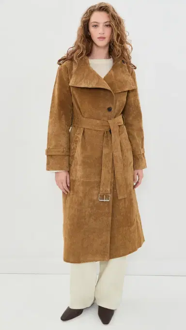 Avec Les Filles Funnel Neck Slouchy Trench | Thumbnail 2 Avec Les Filles Funnel Neck Slouchy Trench | Thumbnail 2