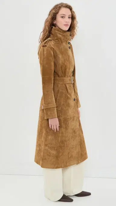 Avec Les Filles Funnel Neck Slouchy Trench | Thumbnail 4 Avec Les Filles Funnel Neck Slouchy Trench | Thumbnail 4