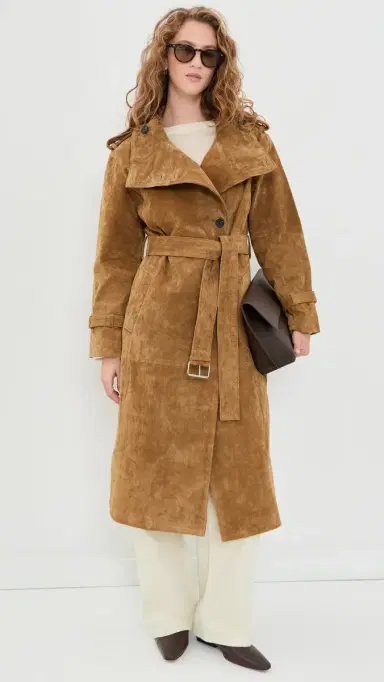 Avec Les Filles Funnel Neck Slouchy Trench | Thumbnail 5 Avec Les Filles Funnel Neck Slouchy Trench | Thumbnail 5