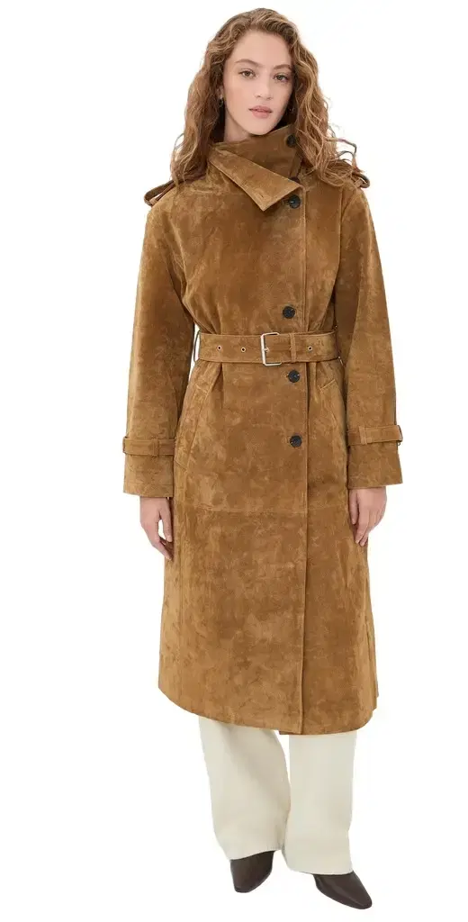 Funnel Neck Slouchy Trench Funnel Neck Slouchy Trench