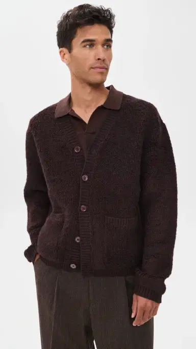 NN07 Terry Fleece Cardigan | Thumbnail 2