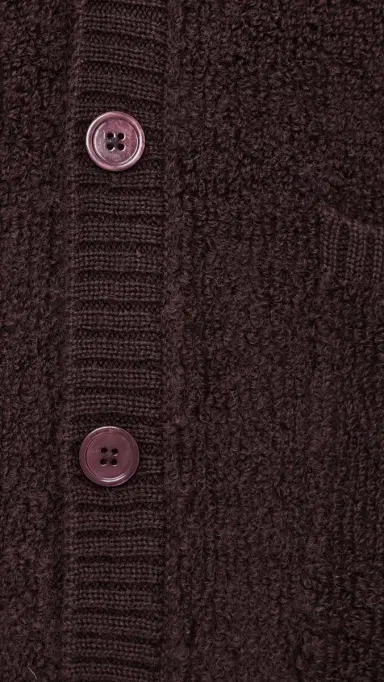 NN07 Terry Fleece Cardigan | Thumbnail 6