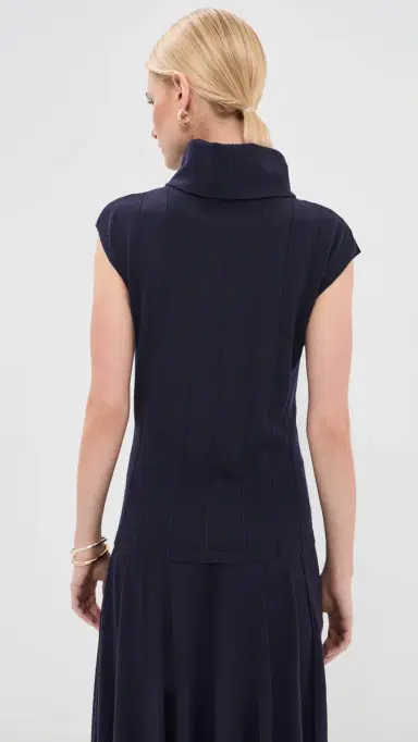 TWP Funnel Neck Sleeveless Wool Top | Thumbnail 3 TWP Funnel Neck Sleeveless Wool Top | Thumbnail 3