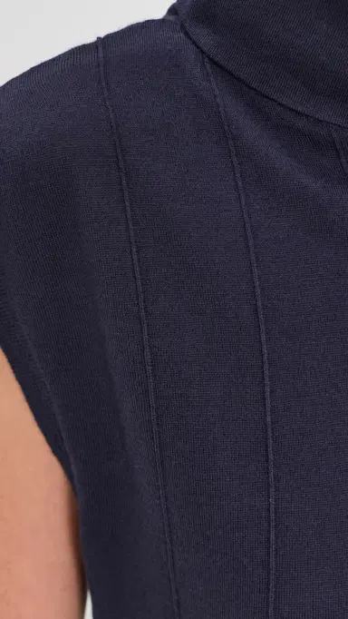 TWP Funnel Neck Sleeveless Wool Top | Thumbnail 6 TWP Funnel Neck Sleeveless Wool Top | Thumbnail 6