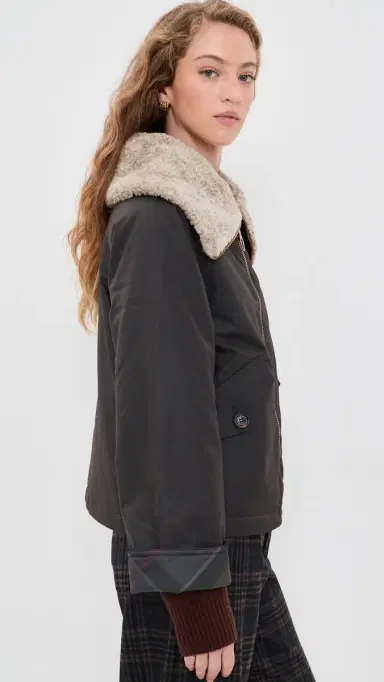 Barbour Mary Wax Jacket | Thumbnail 4 Barbour Mary Wax Jacket | Thumbnail 4