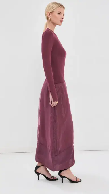 Simkhai Maril Midi Dress | Thumbnail 4 Simkhai Maril Midi Dress | Thumbnail 4