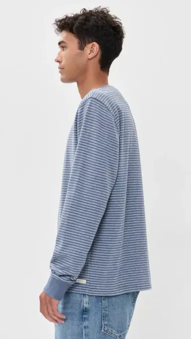 Fair Harbor Sundown Terry Crewneck Tee | Thumbnail 4 Fair Harbor Sundown Terry Crewneck Tee | Thumbnail 4