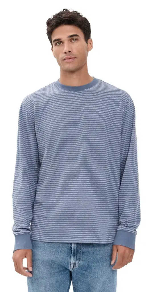 Fair Harbor Sundown Terry Crewneck Tee