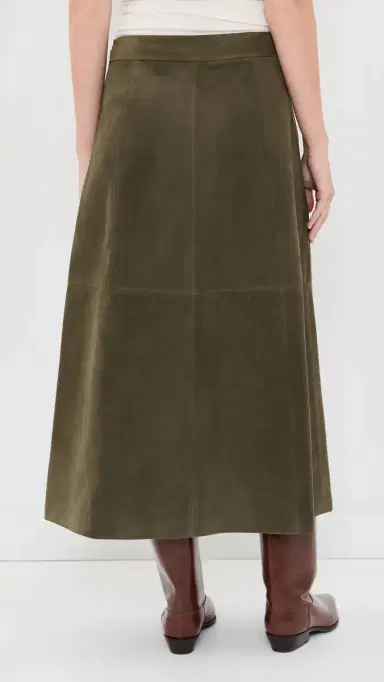 Jenni Kayne Suede Wolfe Skirt | Thumbnail 3