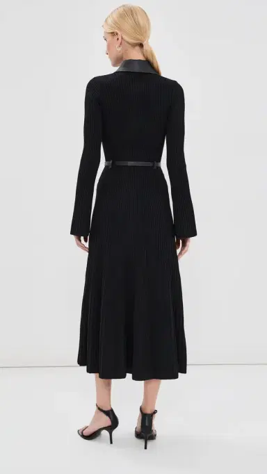 Simkhai Ismelle Collared Midi Dress | Thumbnail 3 Simkhai Ismelle Collared Midi Dress | Thumbnail 3