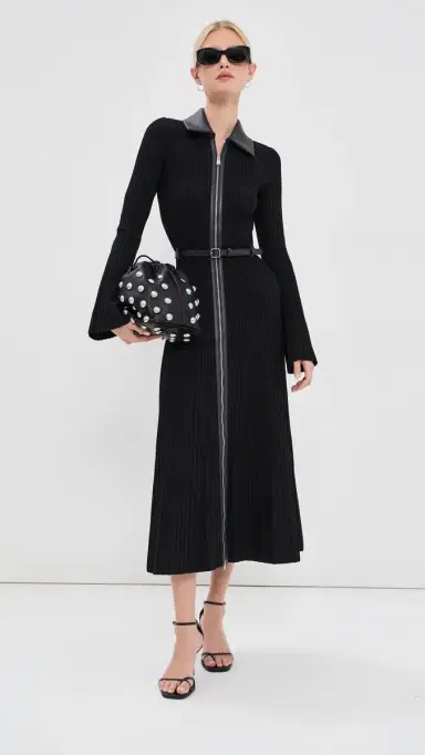 Simkhai Ismelle Collared Midi Dress | Thumbnail 5 Simkhai Ismelle Collared Midi Dress | Thumbnail 5