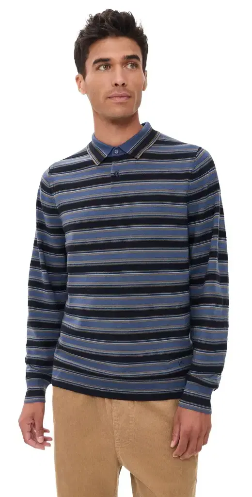 PS Paul Smith Long Sleeve Polo Sweater