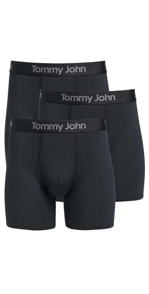 Tommy John Air Cool Mesh 6 Boxer Briefs 3-Pack