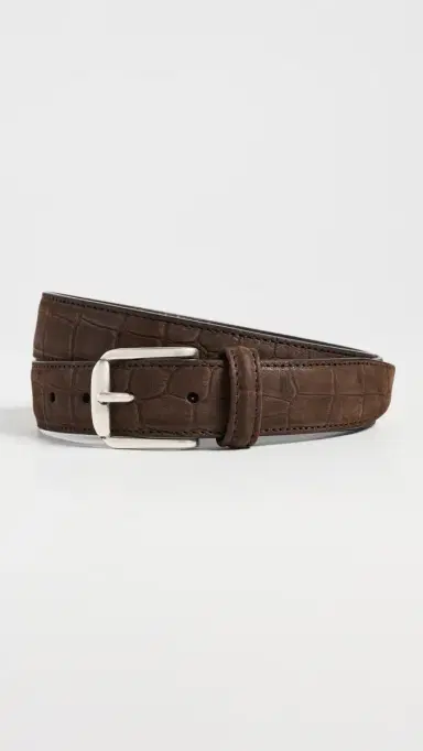 Anderson's Leather Croc Belt | Thumbnail 2 Anderson's Leather Croc Belt | Thumbnail 2