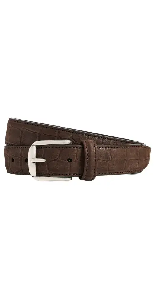 Anderson's Leather Croc Belt