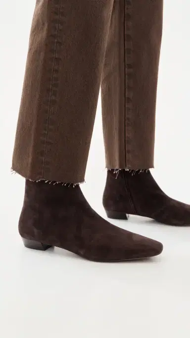 Loeffler Randall Siya Suede Flat Ankle Boots | Thumbnail 3 Loeffler Randall Siya Suede Flat Ankle Boots | Thumbnail 3