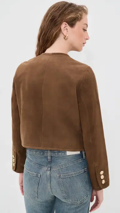 Ba&sh Mella Suede Jacket | Thumbnail 3 Ba&sh Mella Suede Jacket | Thumbnail 3