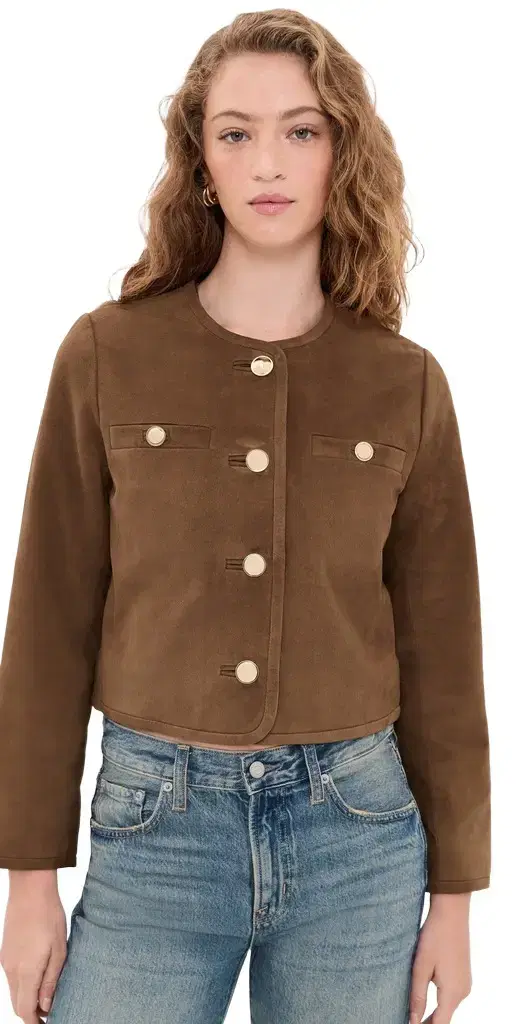 Ba&sh Mella Suede Jacket