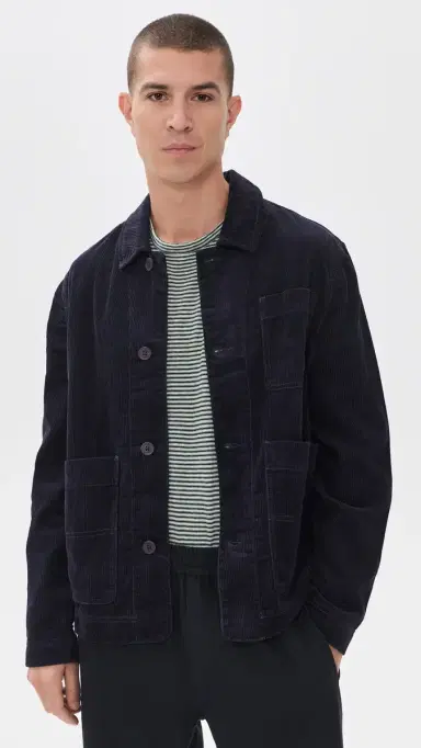 Wax London Healey Corduroy Chore Jacket | Thumbnail 2 Wax London Healey Corduroy Chore Jacket | Thumbnail 2
