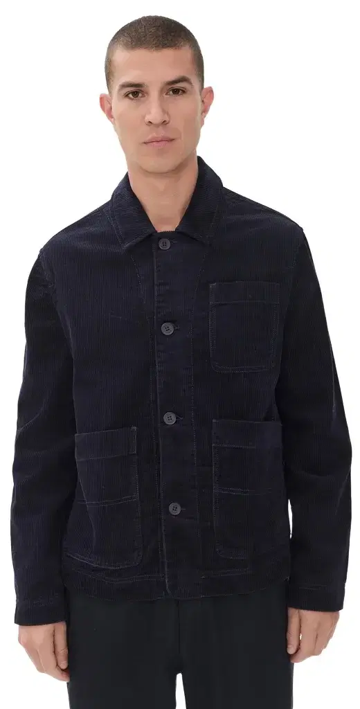 Wax London Healey Corduroy Chore Jacket