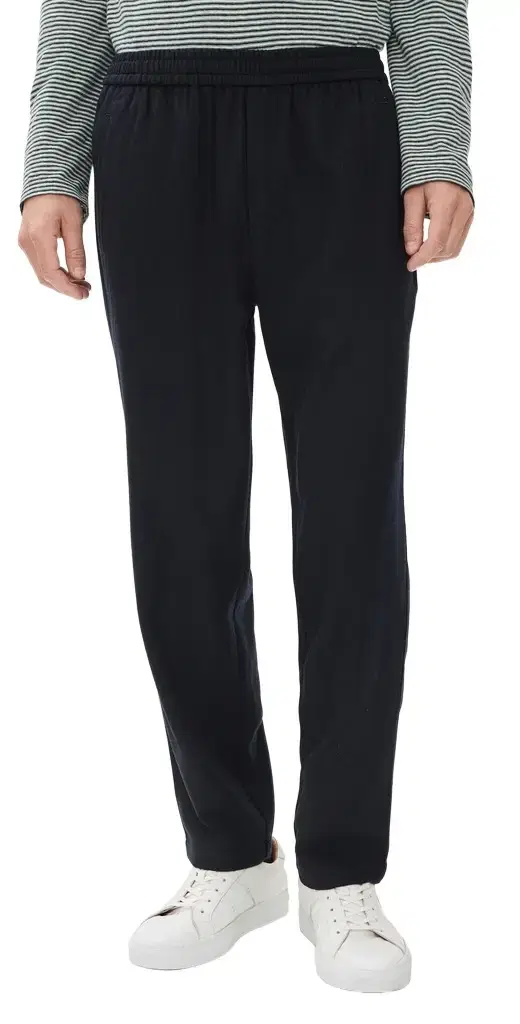 Wax London Tyne Brushed Wool Trousers