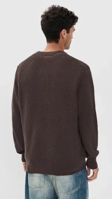 Les Deux Rib Crew Knit Sweater | Thumbnail 3 Les Deux Rib Crew Knit Sweater | Thumbnail 3