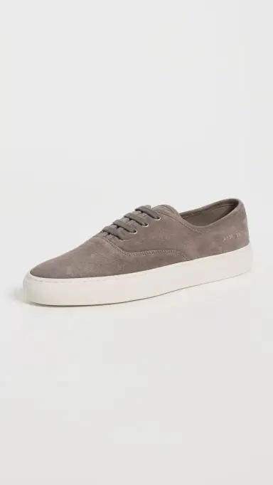 Common Projects Four Hole Slip On In Suede | Thumbnail 2