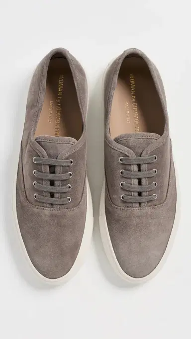 Common Projects Four Hole Slip On In Suede | Thumbnail 5