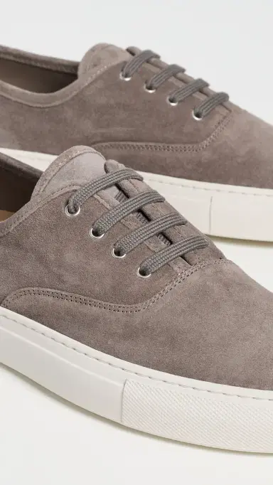 Common Projects Four Hole Slip On In Suede | Thumbnail 6