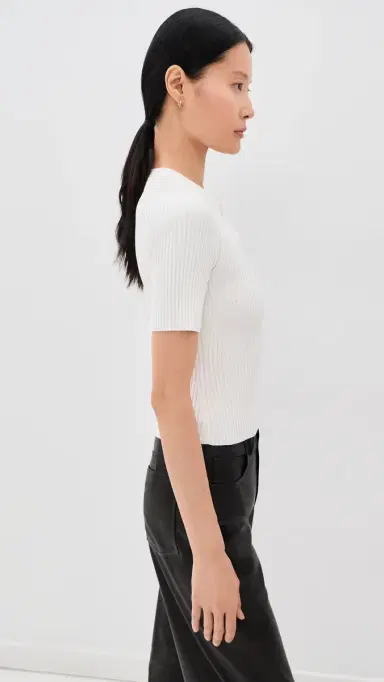 Simkhai Miley Short Sleeve Top | Thumbnail 4 Simkhai Miley Short Sleeve Top | Thumbnail 4