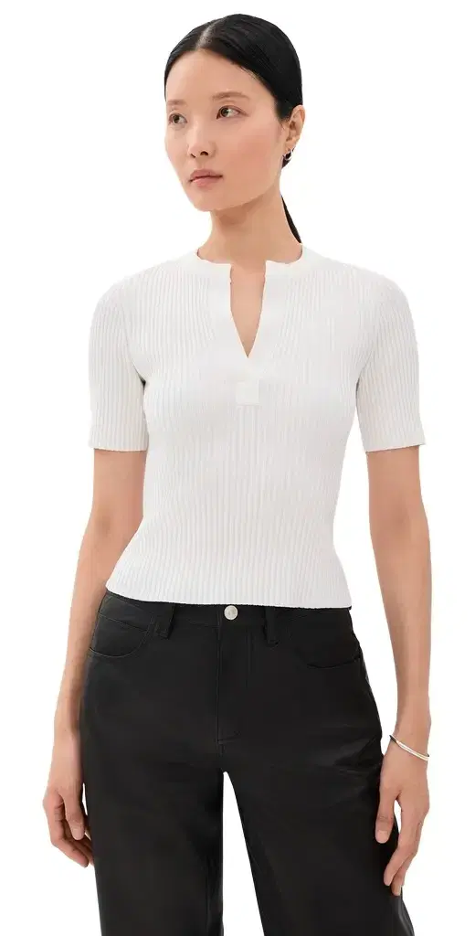 Simkhai Miley Short Sleeve Top