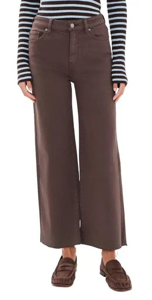 Ag Saige Wide Leg Crop Jeans