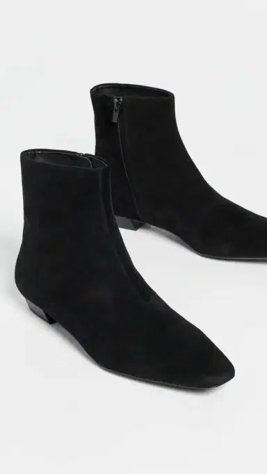 Loeffler Randall Siya Suede Flat Ankle Boots | Thumbnail 5 Loeffler Randall Siya Suede Flat Ankle Boots | Thumbnail 5