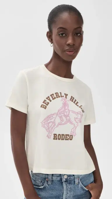Sunny Somewhere Beverly Hills Rodeo Everyday Tee | Thumbnail 2 Sunny Somewhere Beverly Hills Rodeo Everyday Tee | Thumbnail 2