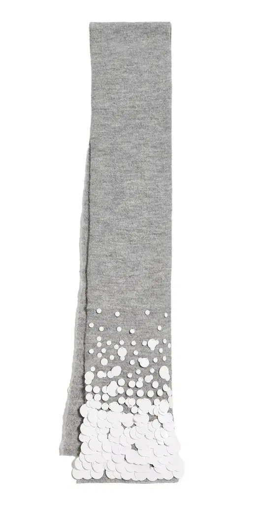 CHAN LUU Sequined Wool Scarf