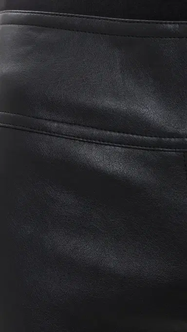 LIONESS Merci Faux Leather Shorts | Thumbnail 6