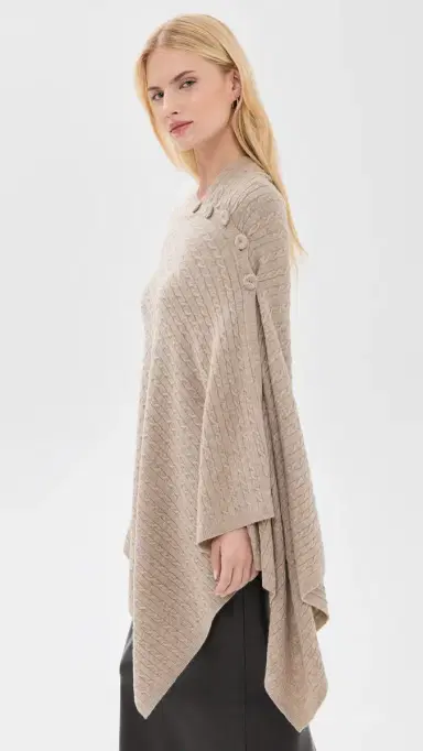 By Malene Birger Liza Wool Cape | Thumbnail 5 By Malene Birger Liza Wool Cape | Thumbnail 5