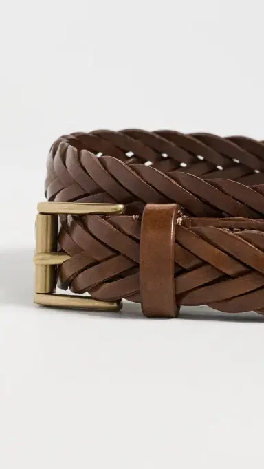 Anderson's Leather Woven Belt | Thumbnail 4 Anderson's Leather Woven Belt | Thumbnail 4
