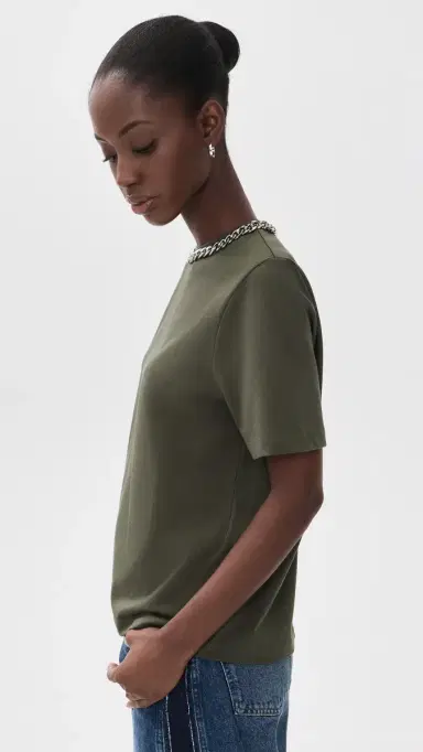 Essentiel Antwerp Klaim T-Shirt with Chain | Thumbnail 4 Essentiel Antwerp Klaim T-Shirt with Chain | Thumbnail 4
