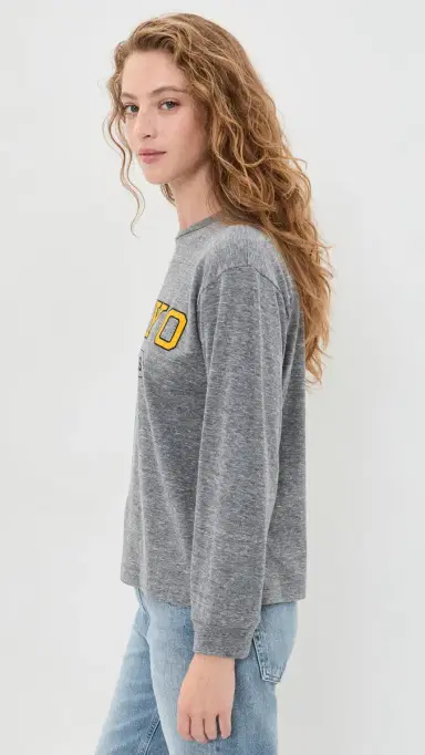 Sunny Somewhere Tokyo Athletics Long Sleeve Tee | Thumbnail 4 Sunny Somewhere Tokyo Athletics Long Sleeve Tee | Thumbnail 4