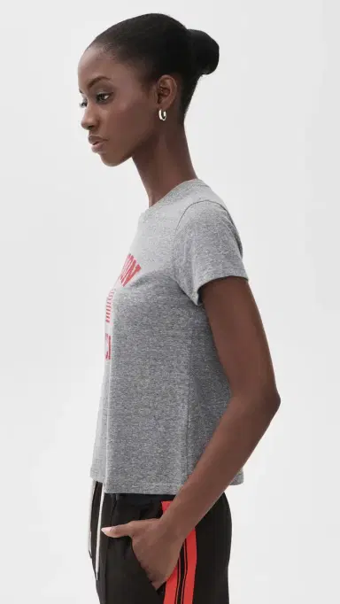 Sunny Somewhere London Track Femme Crew Tee | Thumbnail 4