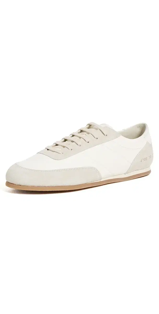 Common Projects Leather and Suede Minimal Runner Sneakers