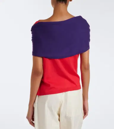 JW Anderson Layered off-shoulder wool top | Thumbnail 5 JW Anderson Layered off-shoulder wool top | Thumbnail 5