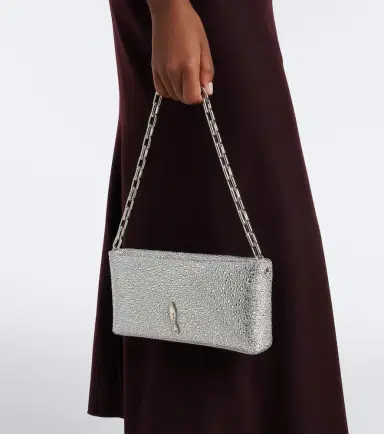Christian Louboutin Maykimay Small embellished satin clutch | Thumbnail 7 Christian Louboutin Maykimay Small embellished satin clutch | Thumbnail 7