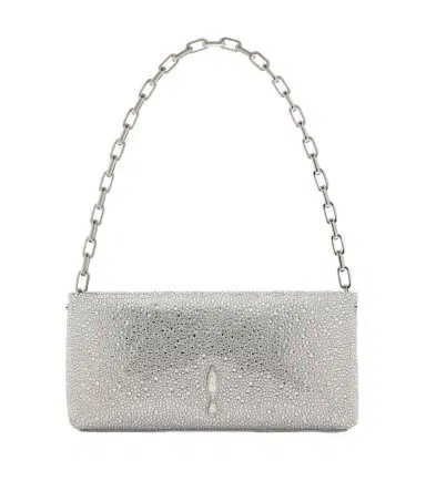Christian Louboutin Maykimay Small embellished satin clutch | Thumbnail 1 Christian Louboutin Maykimay Small embellished satin clutch | Thumbnail 1