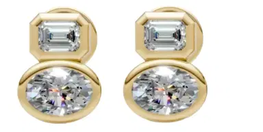 Wish Fine Jewelry 0.76ct Diamond 14K Gold Stud Earrings | Thumbnail 1